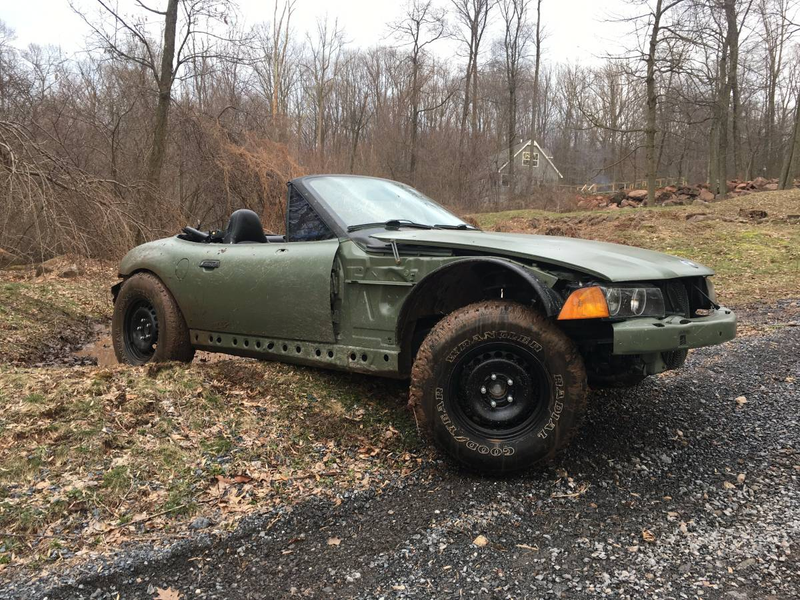 Illustration for article titled Good Afternoon, I Have Discovered The Best BMW Z3; It Is This Nasty Off-Road Beast